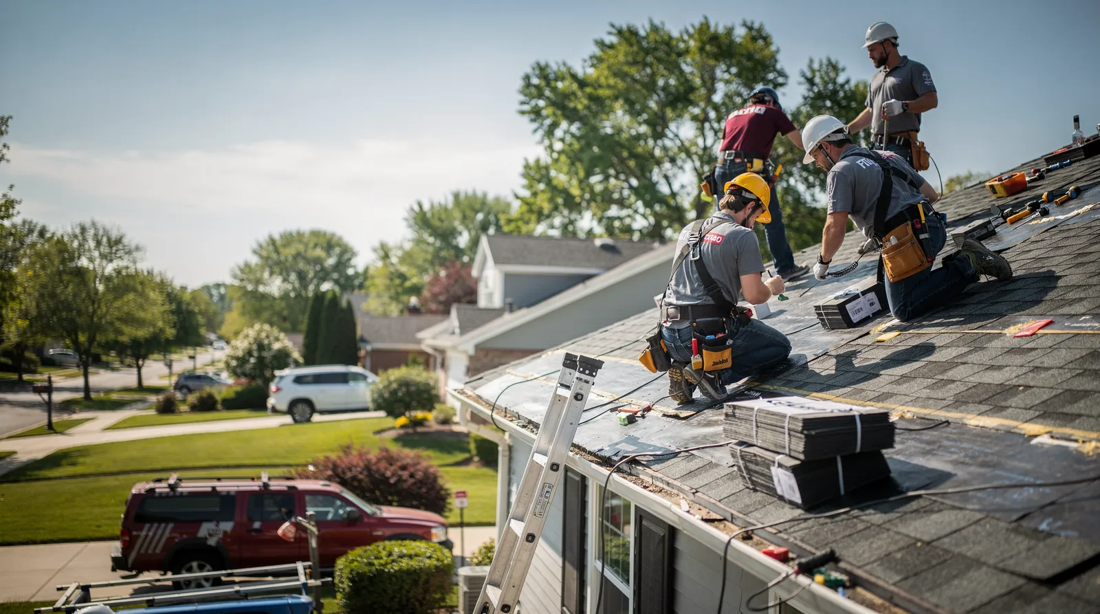 Roof Repair in Crawfordsville, IA around you